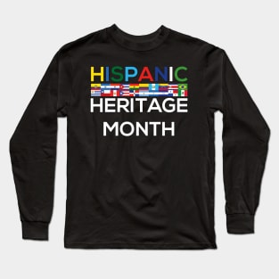 Hispanic Heritage Month Shirt Long Sleeve T-Shirt